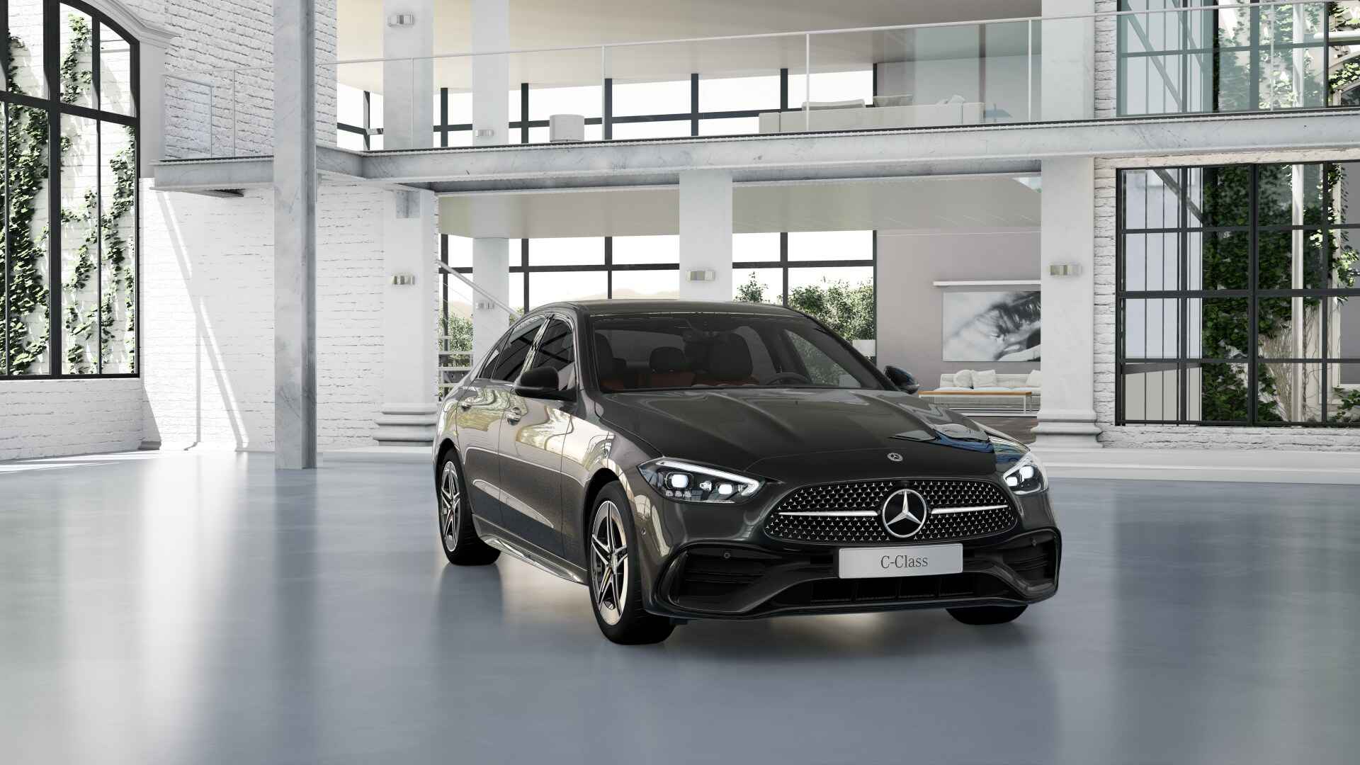 Mercedes-Benz C-Klasse 180 AMG Line / 360Graden-Camera / Stoelverwarming